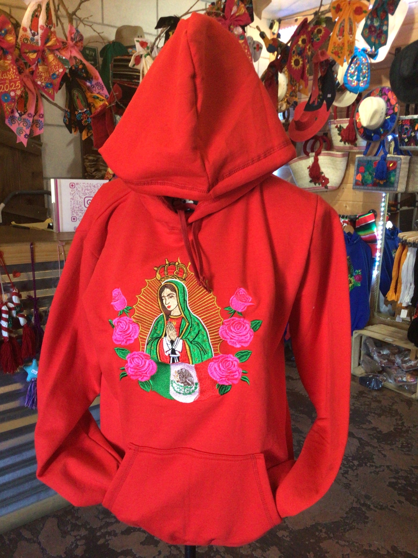 Virgen De Guadalupe Hoodies