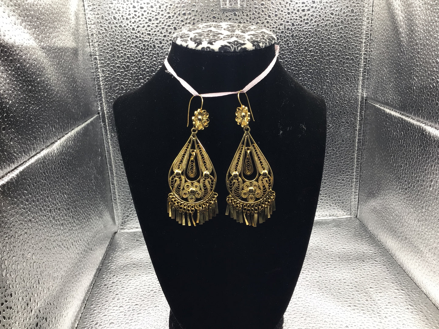 Large Gold Earrings