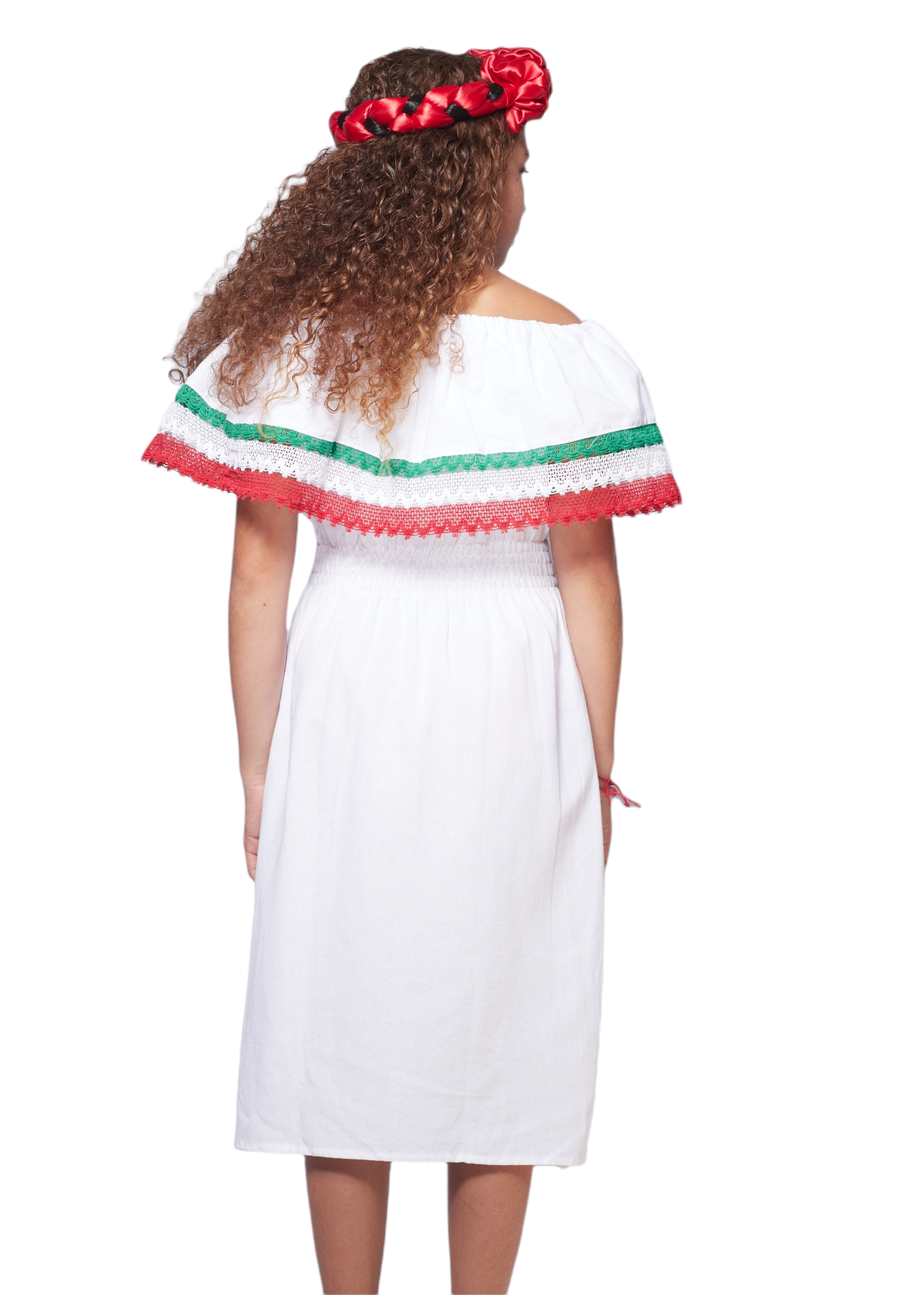Mexican Tri-color Campesino girl dress