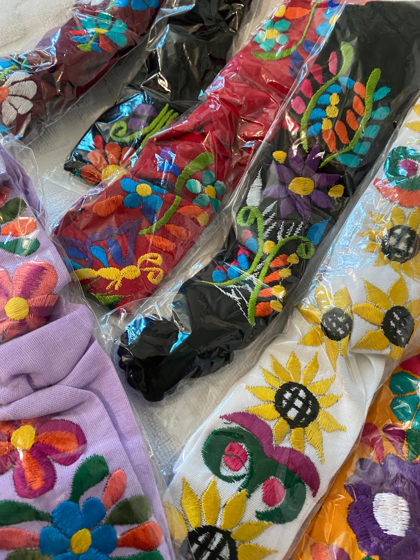 Embroidered headband