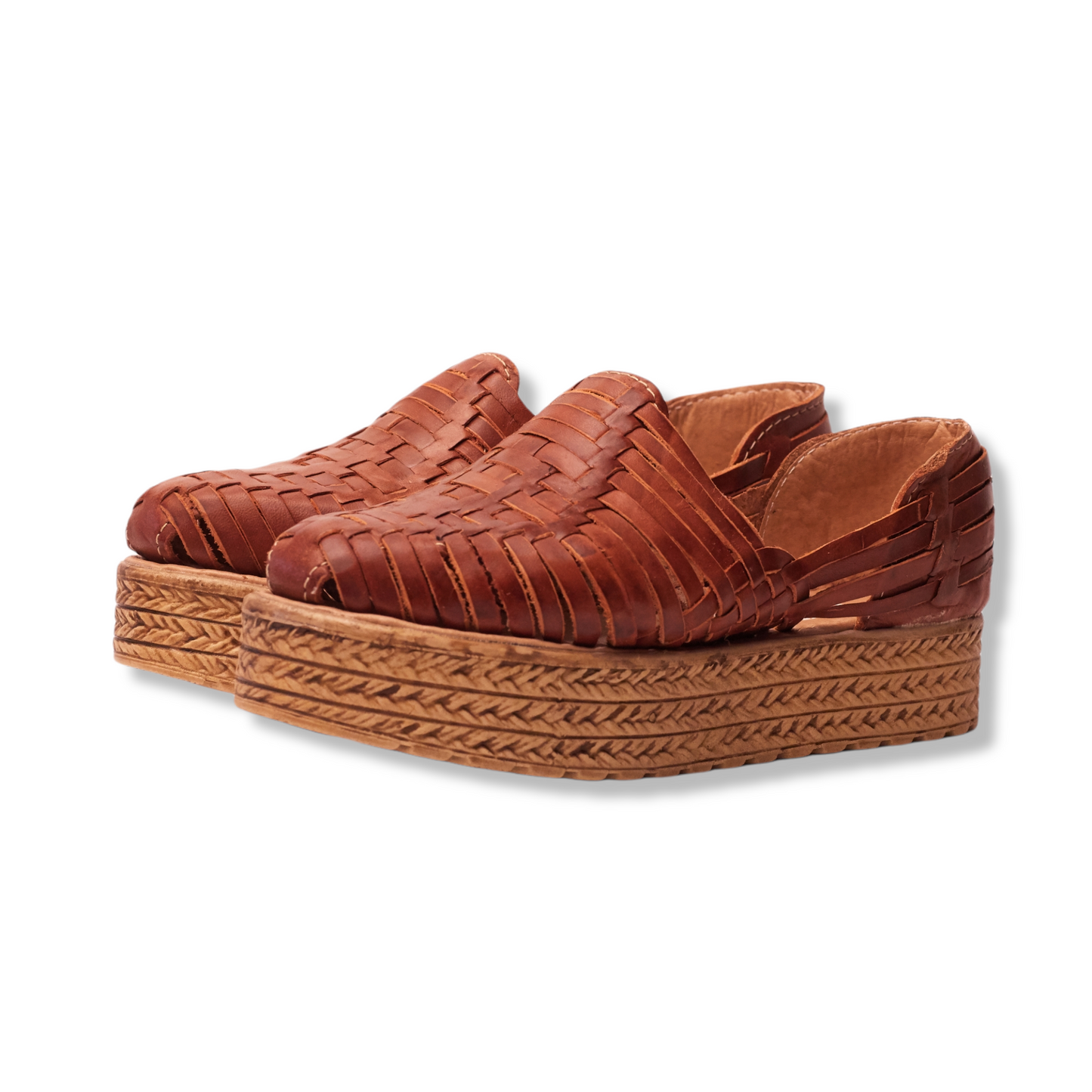 77/ Platform-Miel(Brown) / Shoe