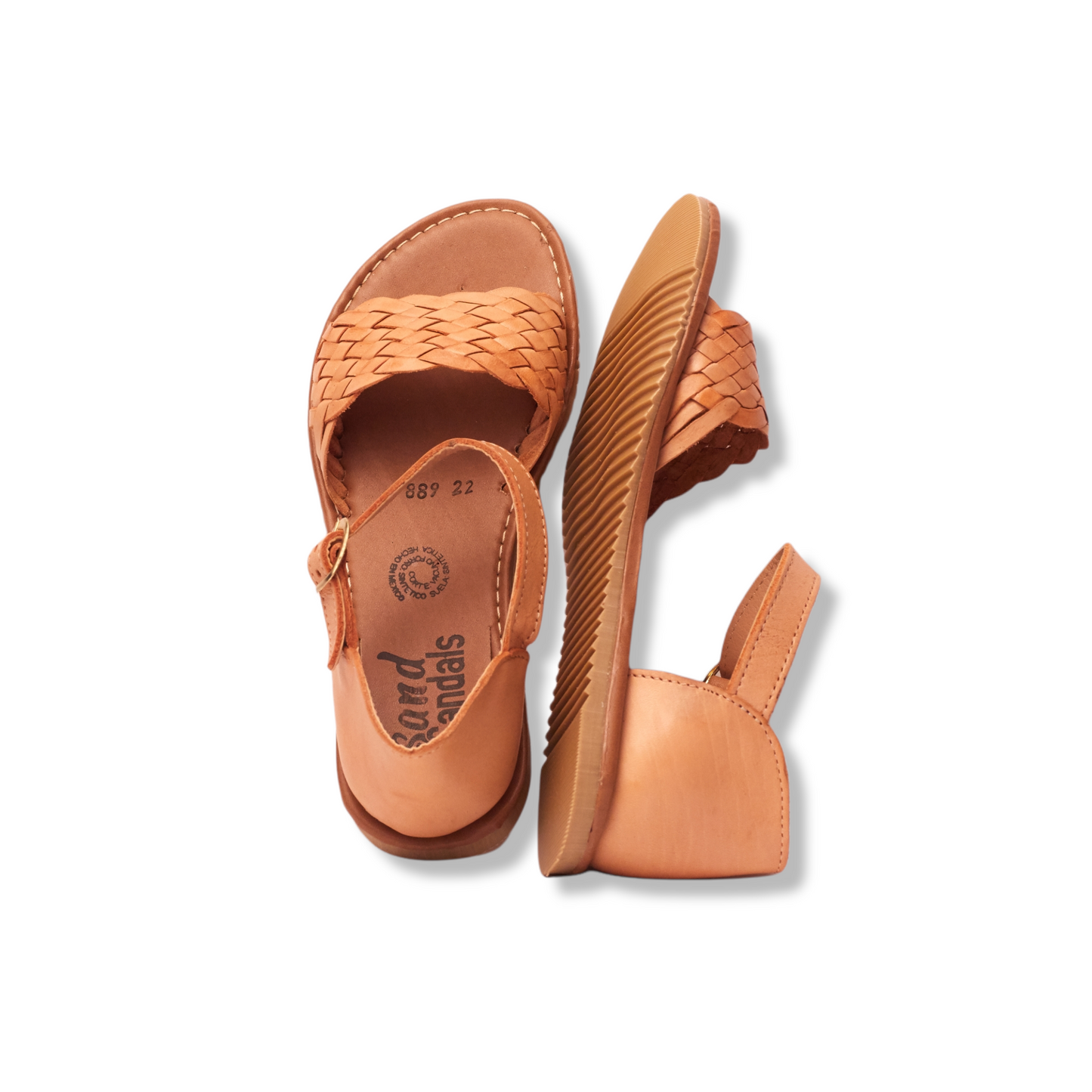 889/ Tan sandal