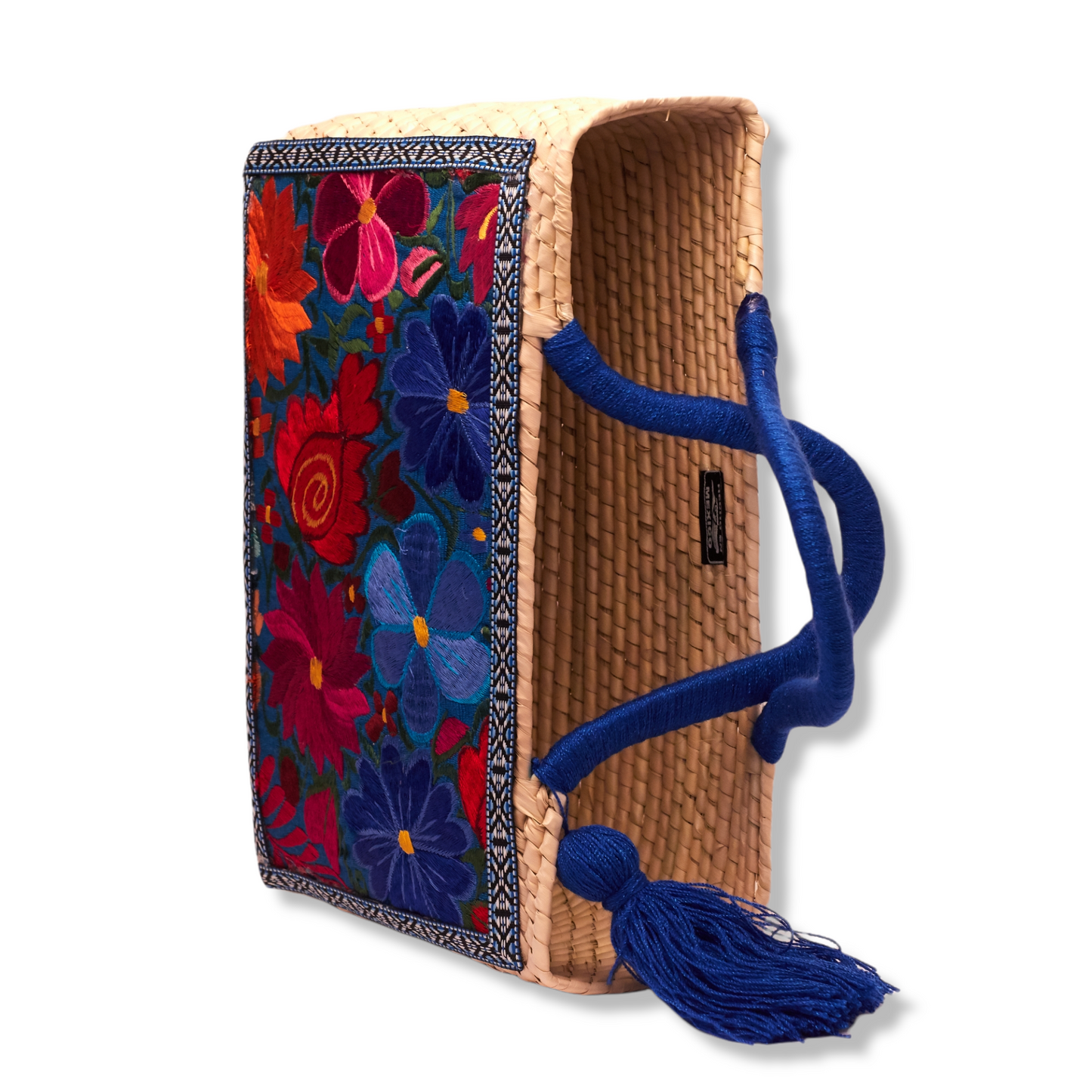 Embroidered rectangle tote/ bag