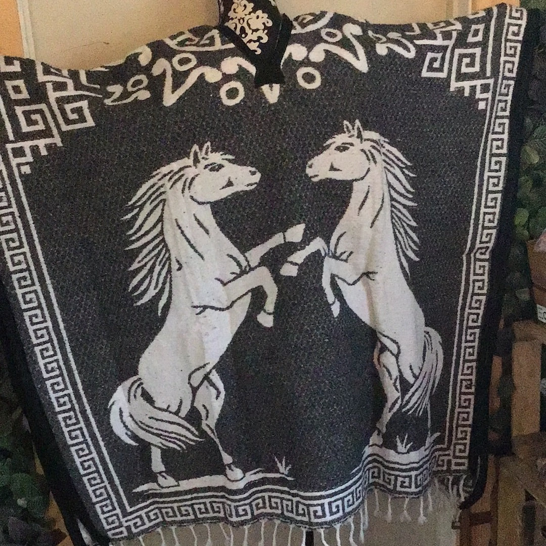 Poncho caballo