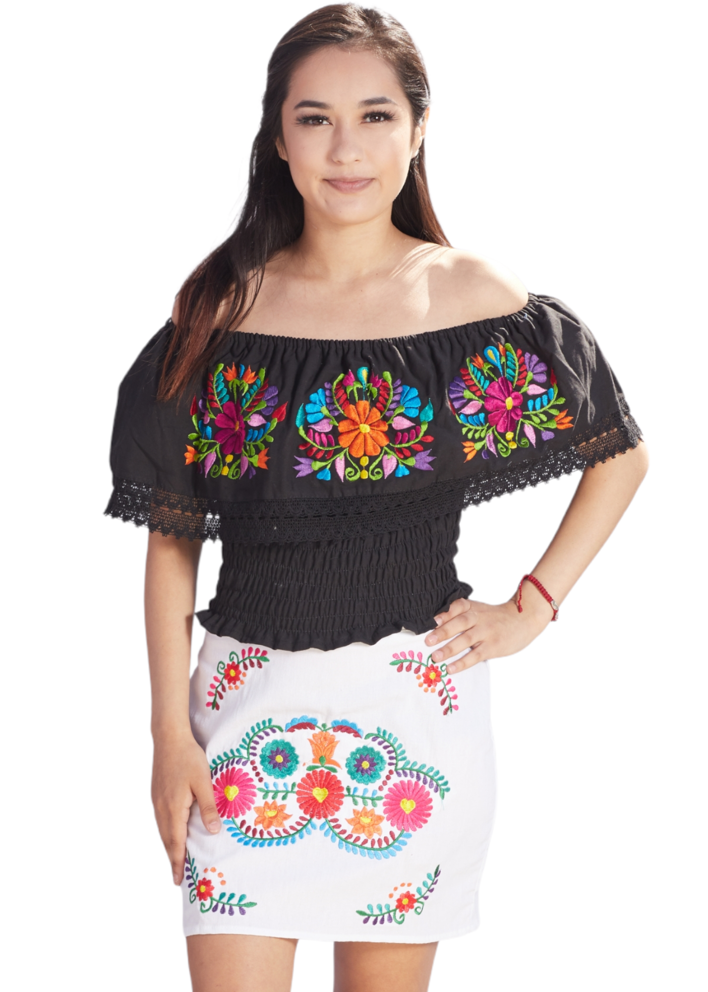 Embroidered Skirt