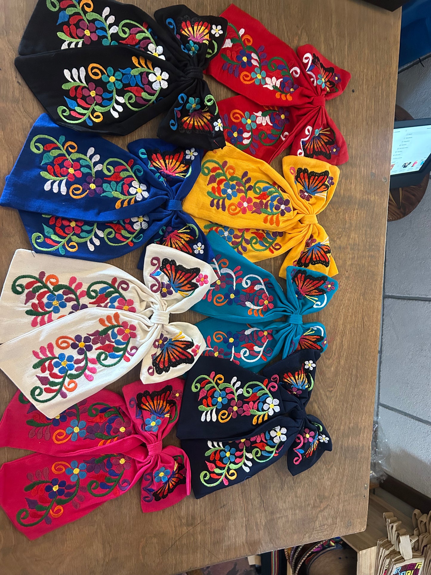 Embroidered Bow