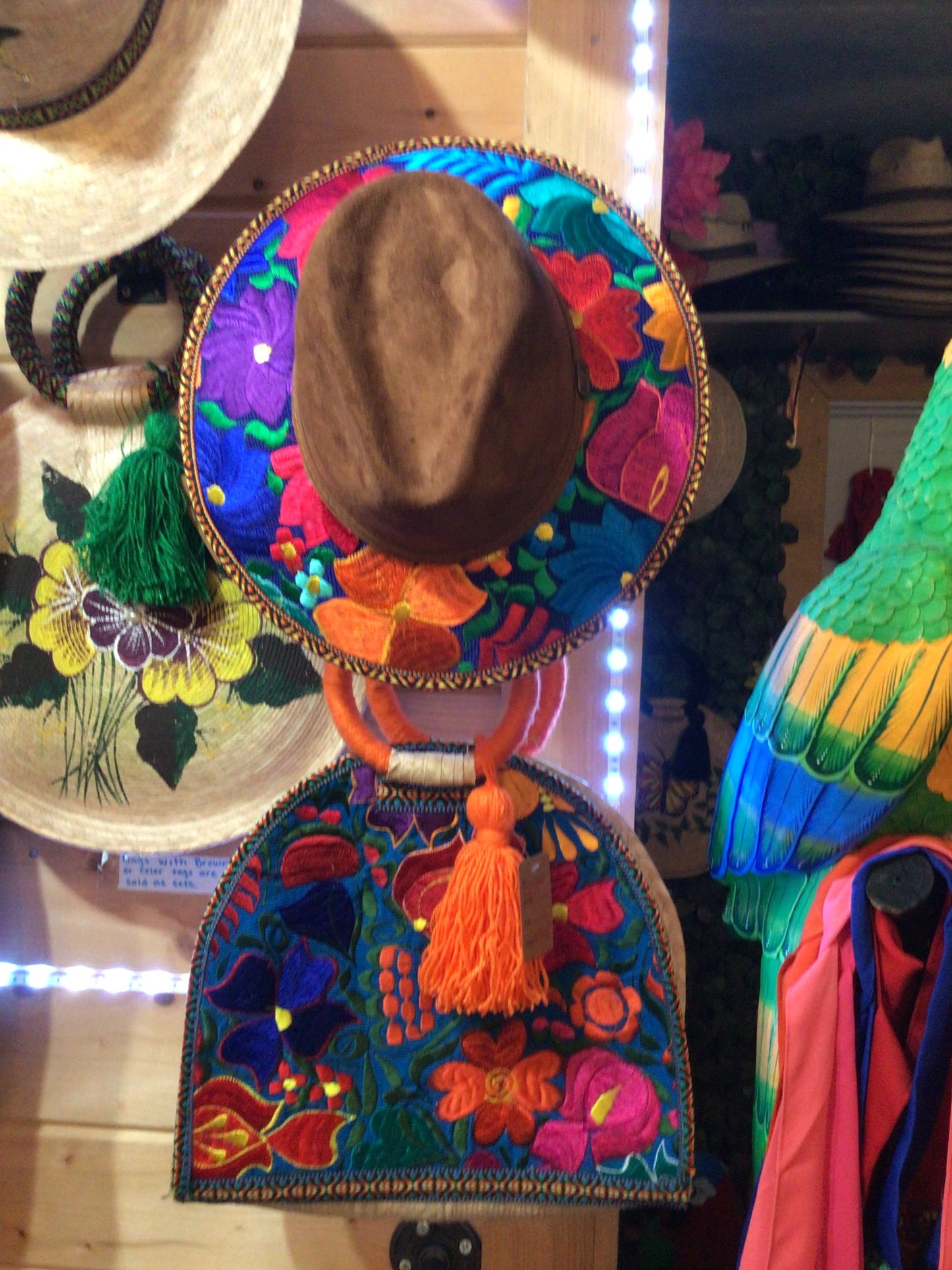 Bag Set (Emb Suade & Bag)