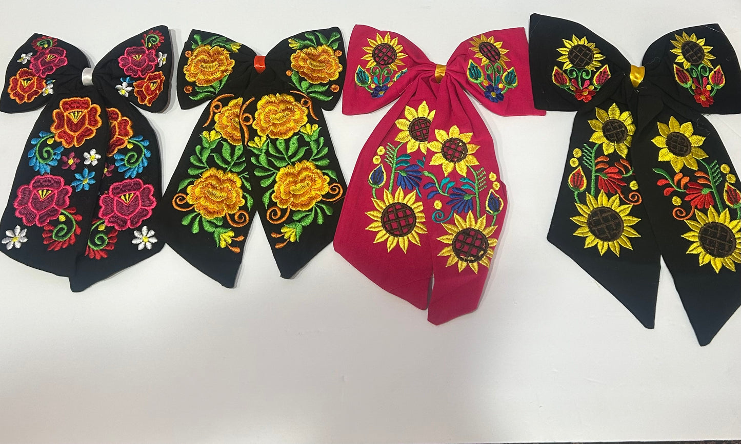 Embroidered Bow