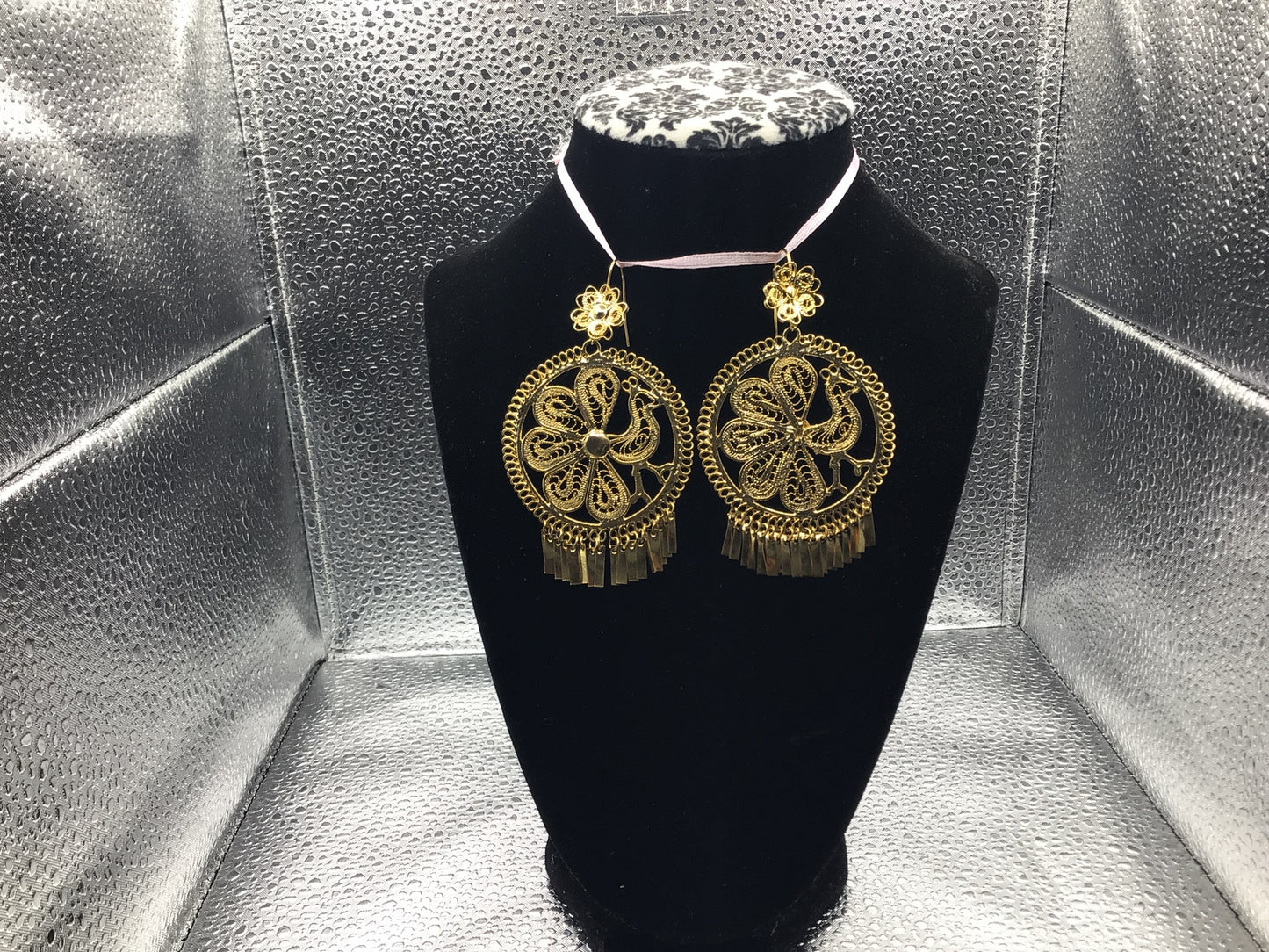 Large Gold Earrings