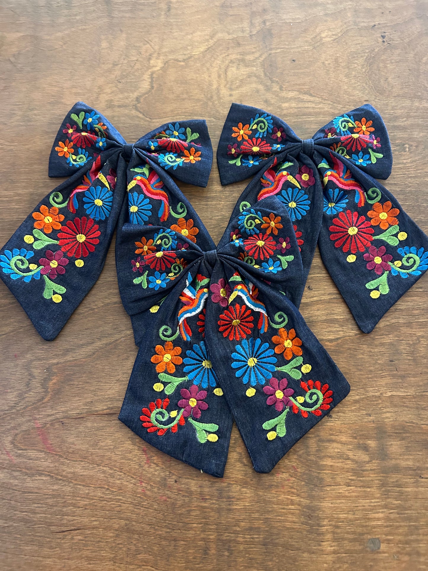 Embroidered Bow