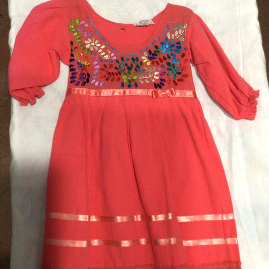 Girl Long Sleeve Dress