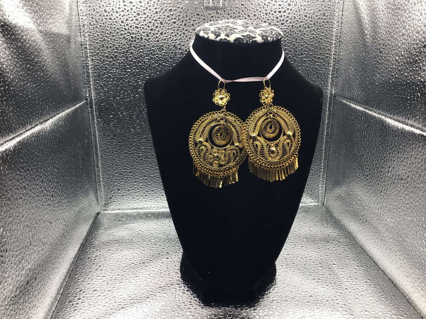 Large Gold Earrings