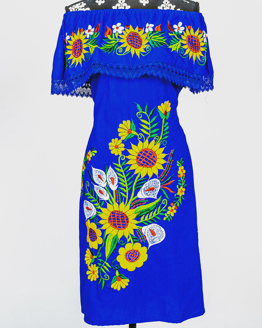 Sunflower Campesino Dress