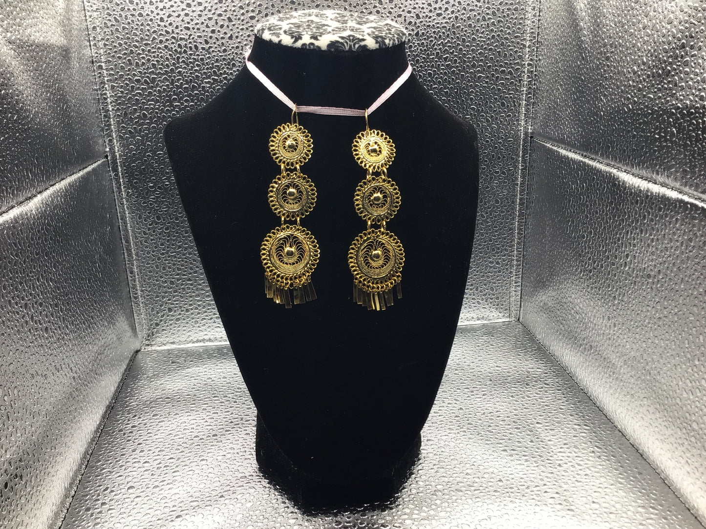 Large Gold Earrings