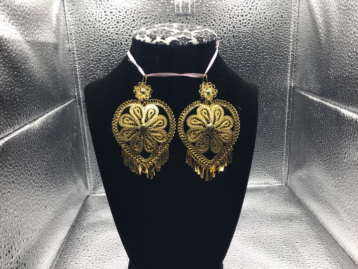 Large Gold Earrings