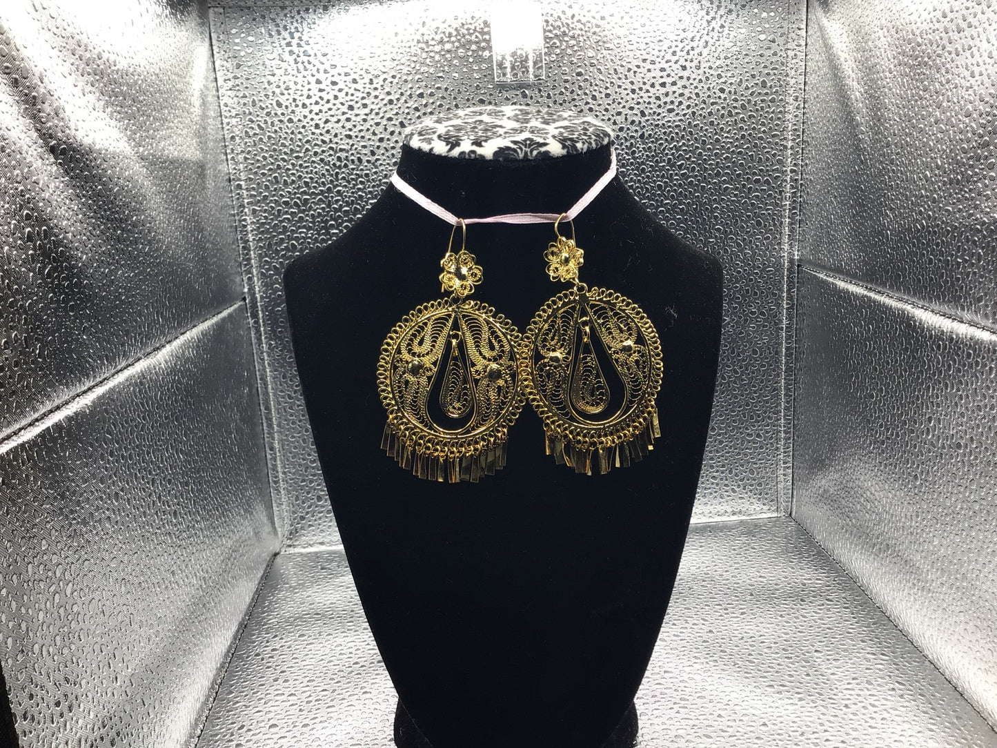 Large Gold Earrings