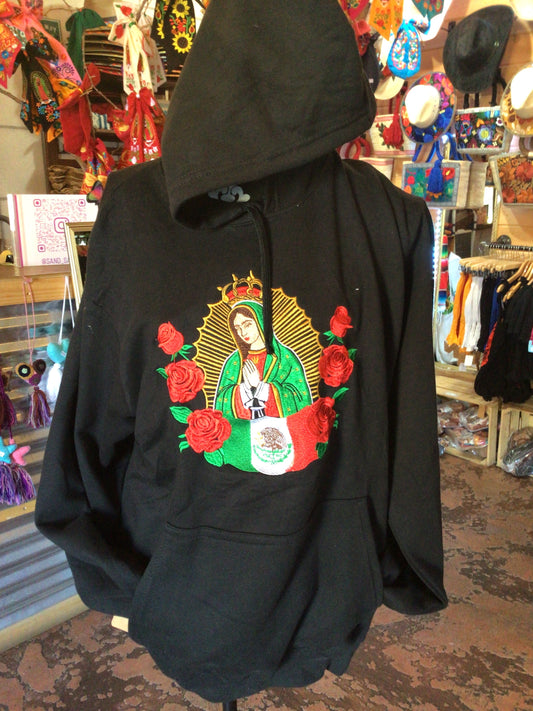 Virgen De Guadalupe Hoodies