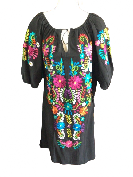 Globo Embroidered Dress