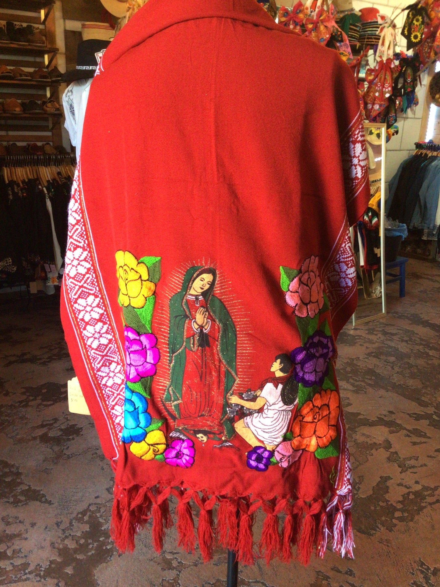 Rebozo : Virgen De Guadalupe