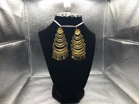 Large Gold Earrings