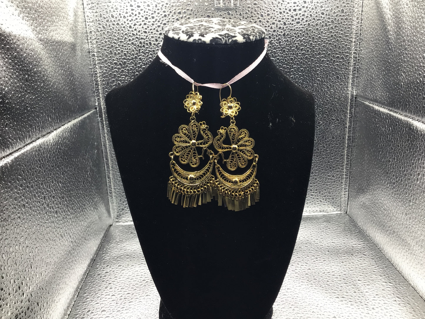 Large Gold Earrings