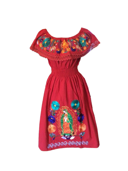 Guadalupe Embroidered Dress