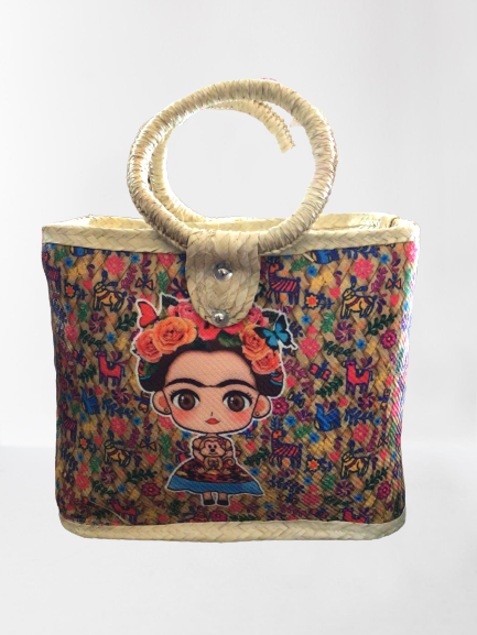 Frida/print purse