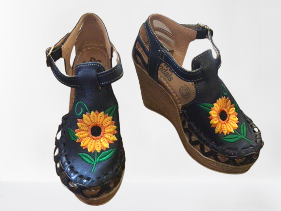 906/AZUL/WEDGE/SUNFLOWER