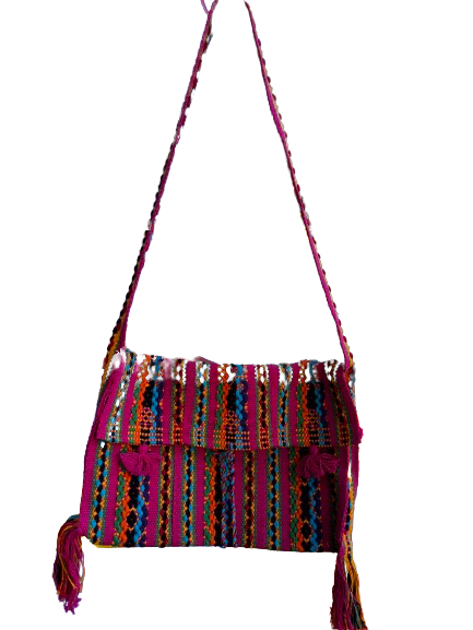 Assorted handmade knit bag
