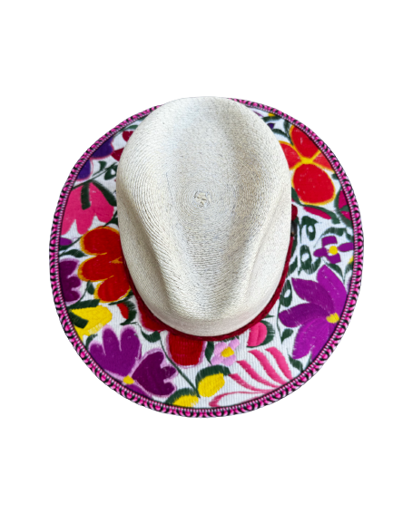 Mexican Palm Embroidered Hat