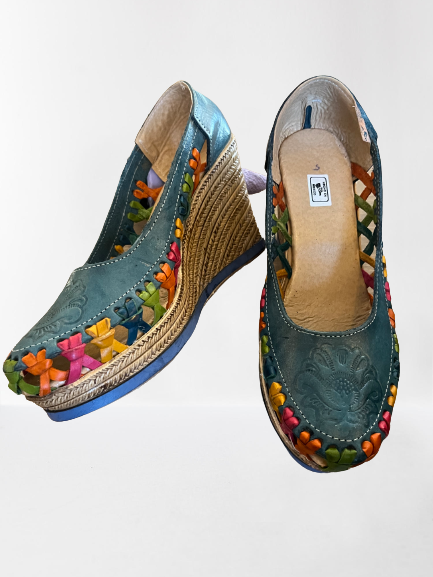 007/ Azul platform shoe