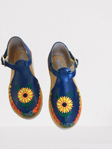 11/ Mezclilla Girasol sandal