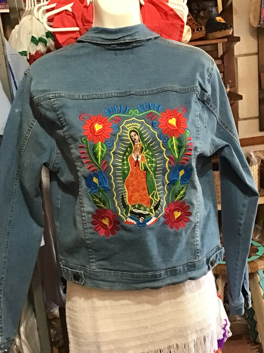 Jean Virgencita jacket