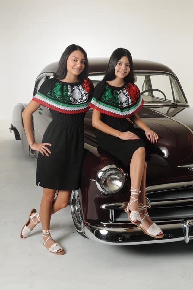 Mexican Tri-color Campesino woman dress