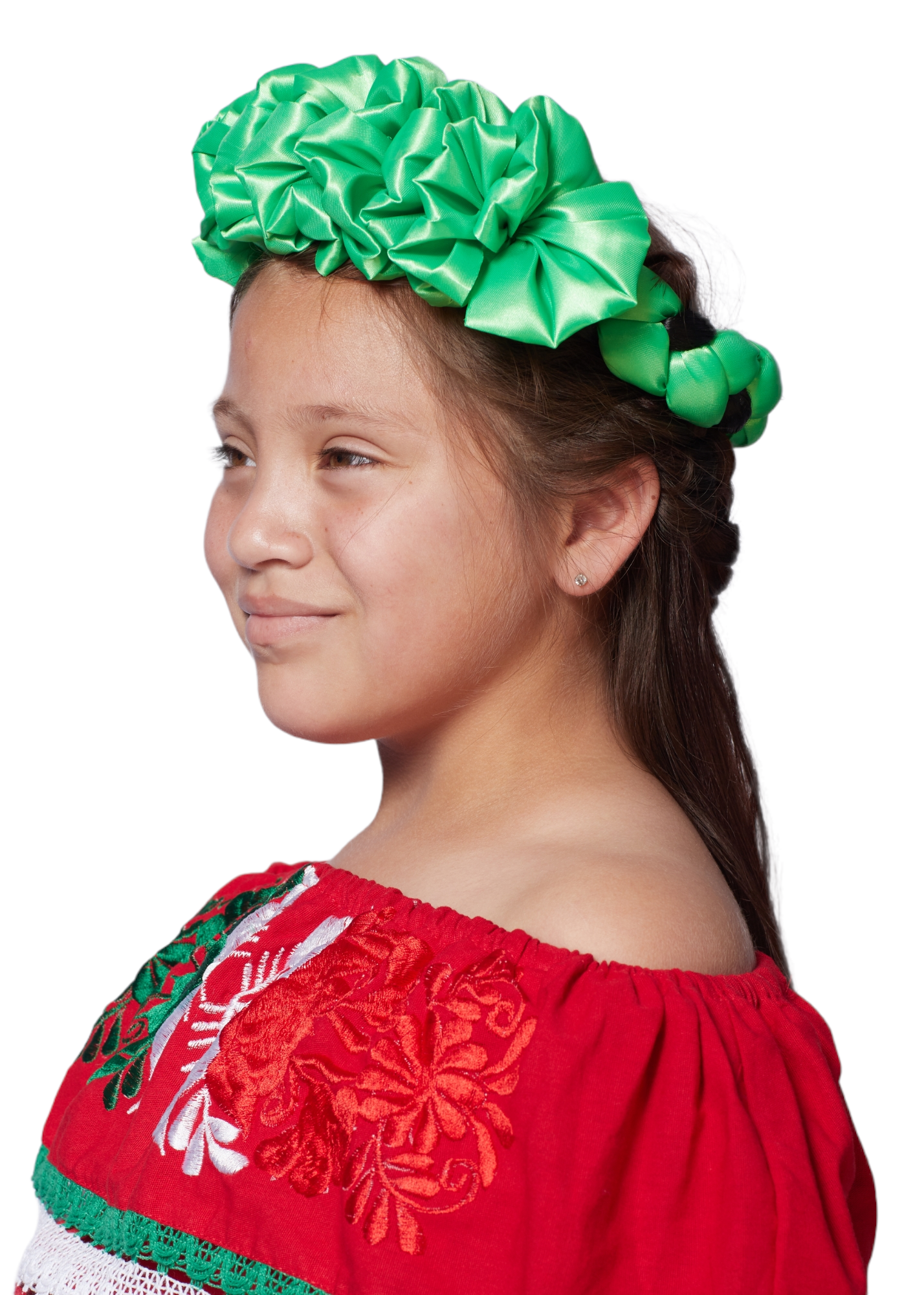 Mexican Tri-color Campesino girl dress