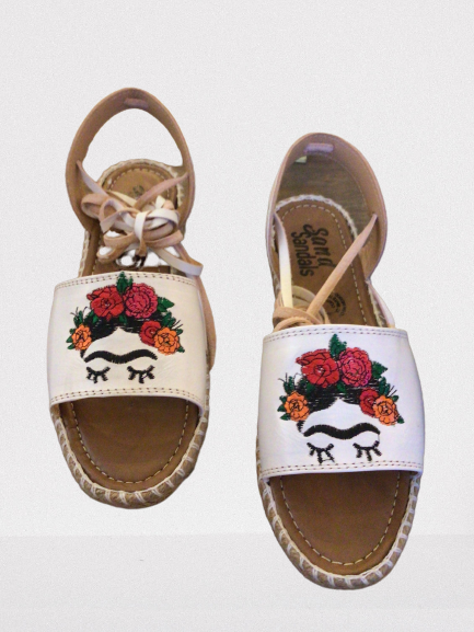 919/ Frida lace-up sandal