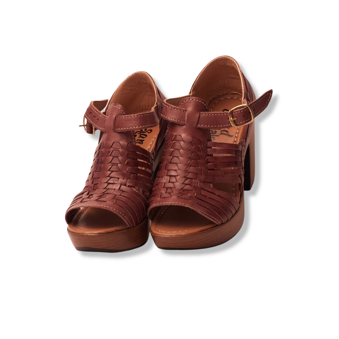 958/ Chunky Brown heel