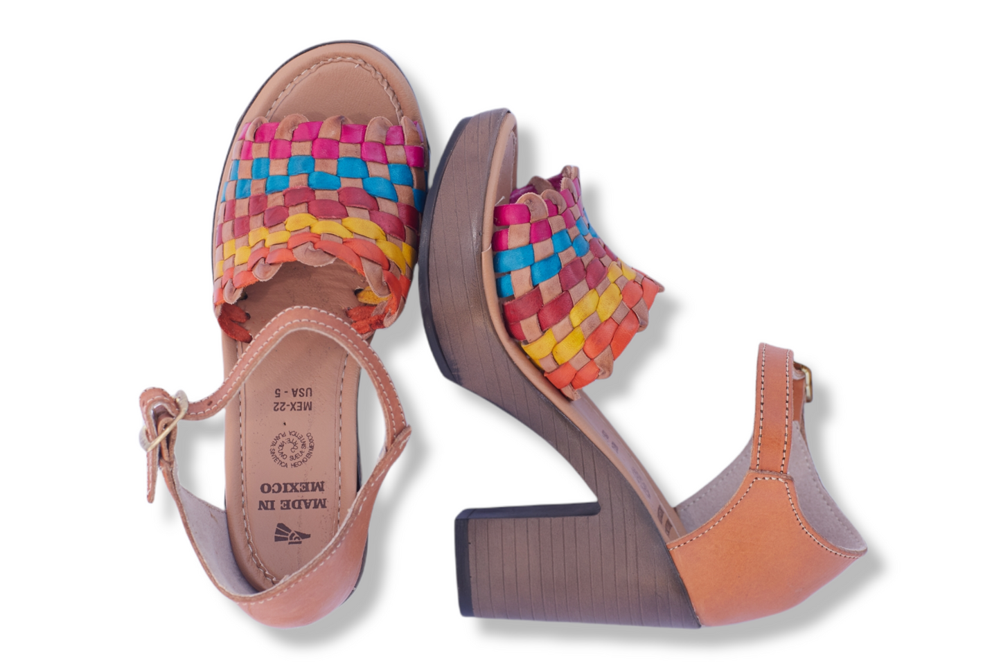 981/ Pride chunky heel shoe