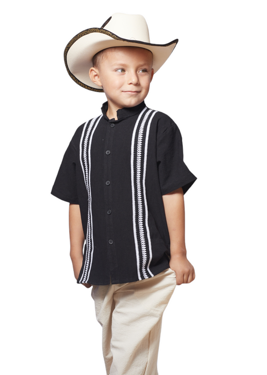 Guayabera and Pant Set