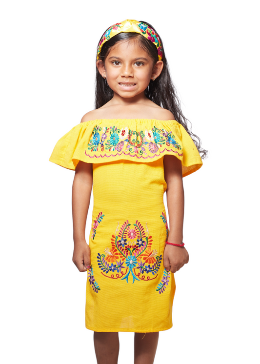 Girl Campesina dress