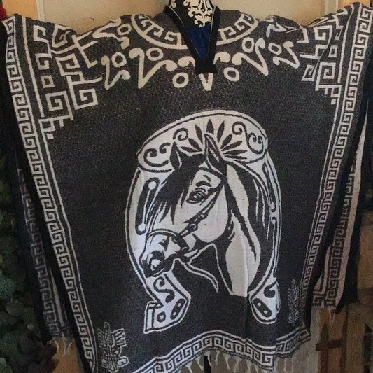 Poncho caballo