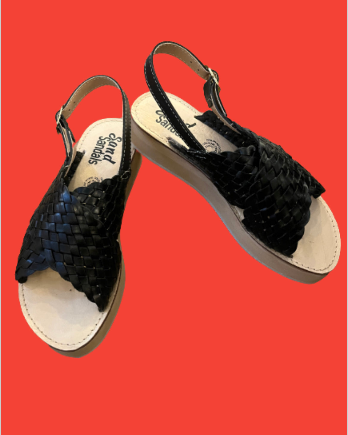 708/ Black sandal
